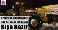 Erzurum Büyükşehir'den Dev Kış Operasyonu