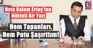 Usta Kalem Ertaş'tan Nükteli Bir Yazı