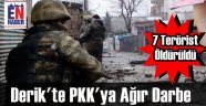 Derik'te Çatışmalar Şiddetlendi