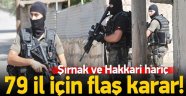 79 İl İçin Özel Denetleme Emri