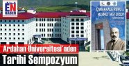 Ardahan Üniversitesi'nden Tarihe Vurgu