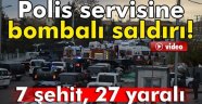 Diyarbakır'da Kalleş Saldırı 7 Şehit, 27 Yaralı!