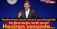 Davutoğlu, Seçim Vaatlerini de Aştı