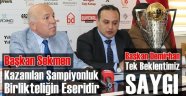 Sekmen ve Demirhan'dan Birliktelik Vurgusu
