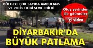 Diyarbakır'da Patlama, Yaralılar Var!