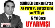Ertaş, Millete İhaneti 5 Yıl Önce Yazmış!