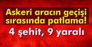 Acı Haber Şemdinli'den Geldi, 4 Şehit!