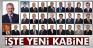 65'inci Hükumetin Bakanlar Kurulu Açıklandı
