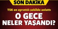 TSK'dan Son Dakika Açıklaması