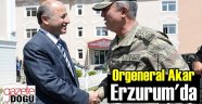Orgeneral Hulusi Akar Erzurum'da