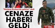 Şehit Ateşi Erzurum'a Düştü