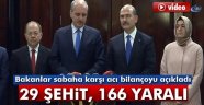 Kahpe Saldırının Bilançocu Açıklandı