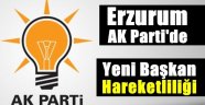 Erzurum Ak Parti'de Yeni Başkan Hareketliliği