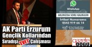 Erzurum Ak Gençlik'ten Sıra Dışı EVET Çalışması