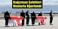 Kağızman Şehitleri Dualarla Uğurlandı