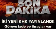 2 Yeni KHK Resmi Gazetede Yayınlandı