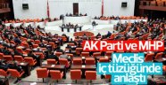 Meclis Tüzüğünde İlk Anlaşma Geldi