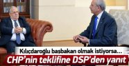 DSP Kılıçtaroğlu'na Cevap Verdi