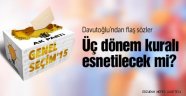 Davutoğlu'ndan 3 Döneme Net Cevap