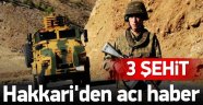 Acı Haber Hakkari'den Geldi