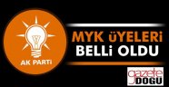 Ak Parti MYK Listesi Açıklandı
