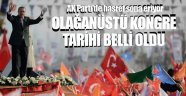 AK Parti'de Kongre Tarihi Netleşti