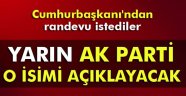 Ak Parti'den Yeni Genel Başkan Randevusu