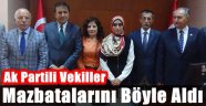 Ak Partili Vekiller Mazbatalarını Aldı