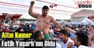 Altın Kemer Sahibini Buldu