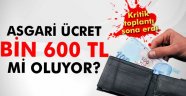 Asgari Ücrette Yeni Rakam