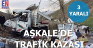 Aşkale'de Trafik Kazası