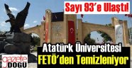 Atatürk Üniversitesinde Üçüncü FETÖ Dalgası