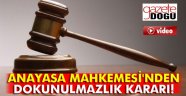 AYM'den CHP ve HDP'ye Kötü Haber