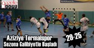 Aziziye Termal Sezona Galibiyetle Başladı