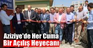 Aziziye'de Yatırım Hız Kesmiyor