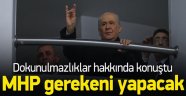Bahçeli'den Dokunulmazlık Açıklaması