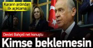 Bahçeli'den Karara Dair İlk Açıklama