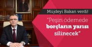 Bakan Ağbal'dan Esnafa Müjde