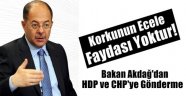 Bakan Akdağ'dan CHP ve HDP'ye Gönderme
