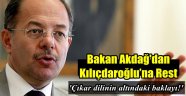 Bakan Akdağ'dan Kılıçdaroğlu'na Rest