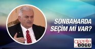 Başbakan Yıldırım'dan Erken Seçim Açıklaması