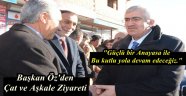Başkan Öz, Referandum Startını Çat'da Verdi