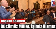 Başkan Sekmen Hedeflerini Anlattı