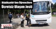 Başkan Sekmen'den Öğrencilere Ulaşım Jesti