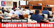 Başkan Sekmen'den Provokatif Eylem Uyarısı