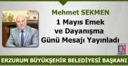 Başkan'dan 1 Mayıs Mesajı