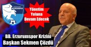 BB. Erzurumspor'daki İstifa Kriz Aşıldı
