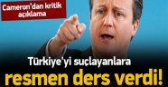 Cameron'dan Dikkat Çeken Çıkış