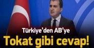 Çelik'ten AB'ye Çok Set Cevap
