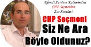CHP Seçmenine Zor Sorular!